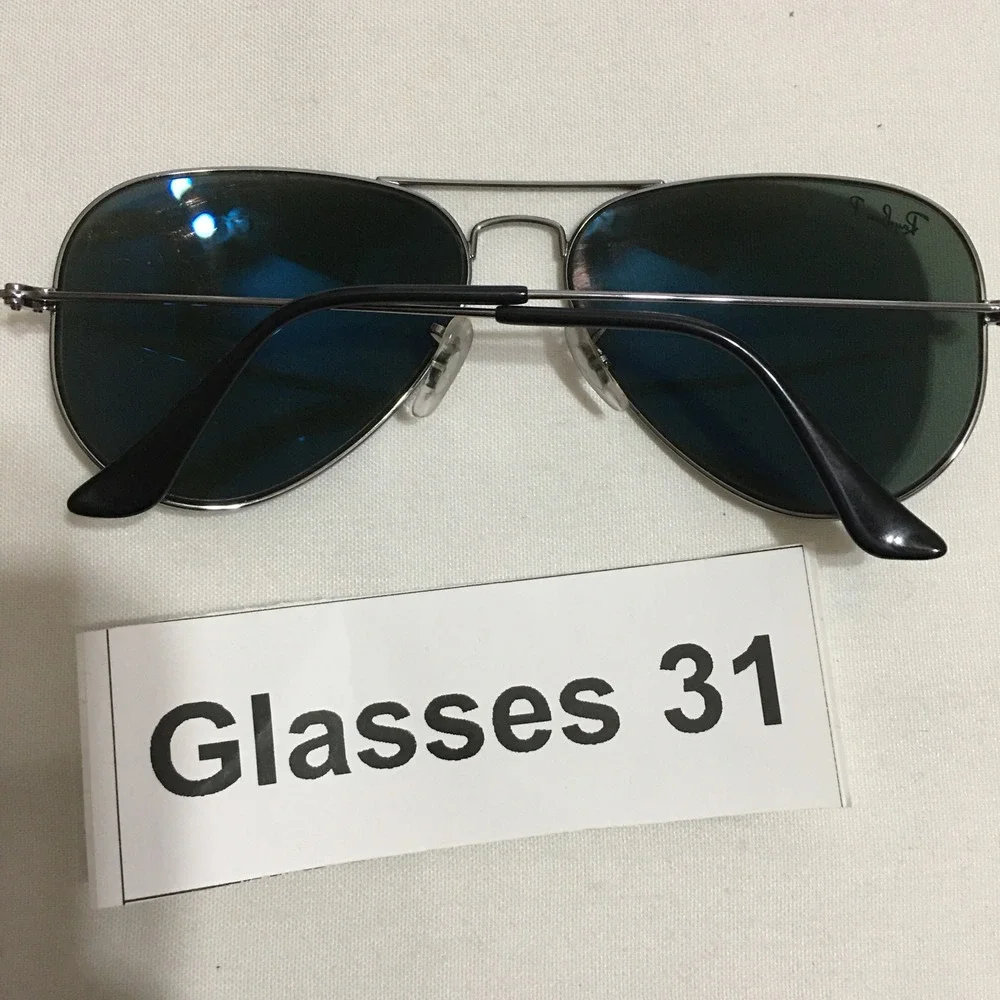 Ray-Ban RB3025 Aviator Large Metal 004/58 58-14-135 Green Polarized